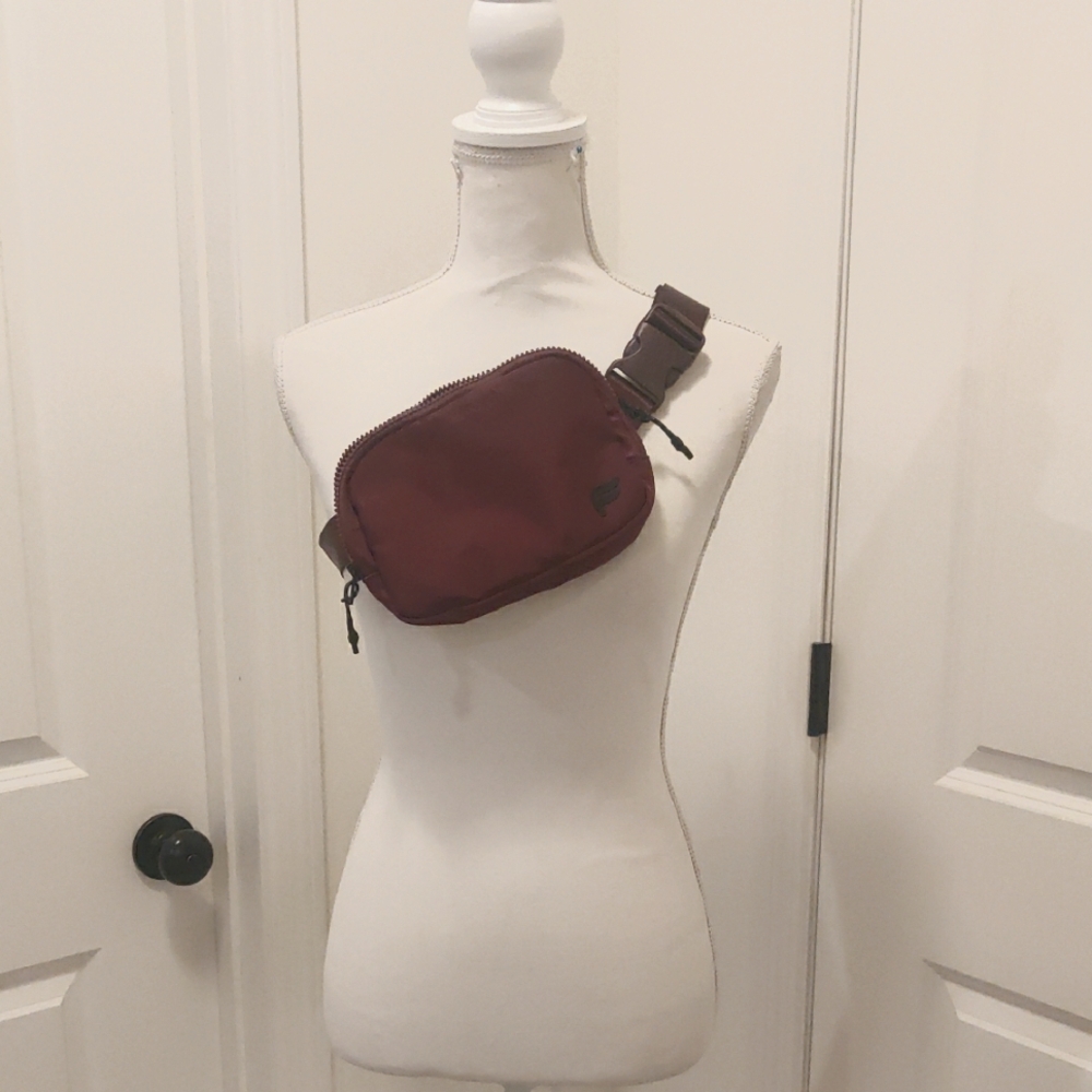 Fabletics Unisex Adult Merlot Burgundy Belt Bag